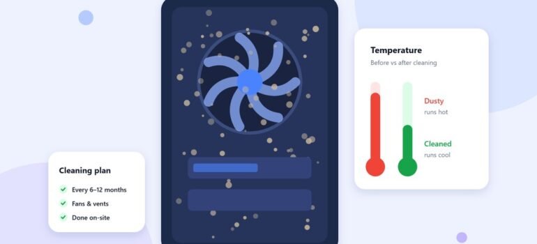 Dust Is Slowly Killing Your Office Computers. Here’s How Often to Clean Them